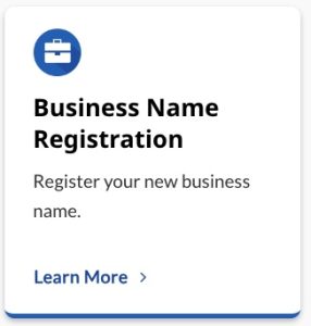 register business name registration